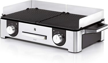 Електрогриль WMF Lono Master Grill: 50x28 см, 2 зони нагріву, нержавіюча сталь, для барбекю