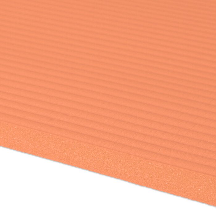 Relaxdays Yoga Mat, 1 cm thick, solid color