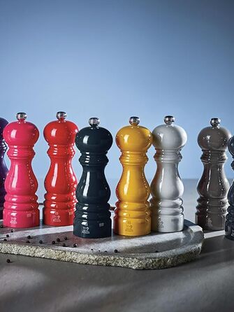 Соломолка PEUGEOT Paris u'Select 22 см, 6 режимів помелу, перламутрово-сіра, деревина PEFC, французька якість