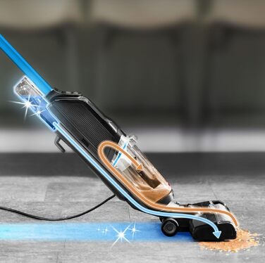 Вертикальний пилосос для вологого та сухого прибирання Bissell CrossWave HF2 (3845N), з кабелем