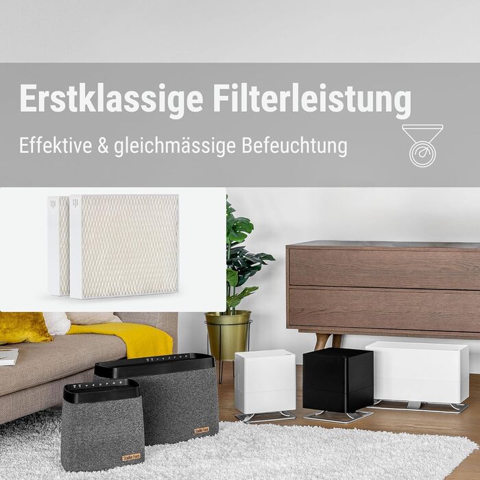 Фільтри для зволожувача повітря Stadler Form Oskar/Karl, антибактеріальні, набір 4 шт.