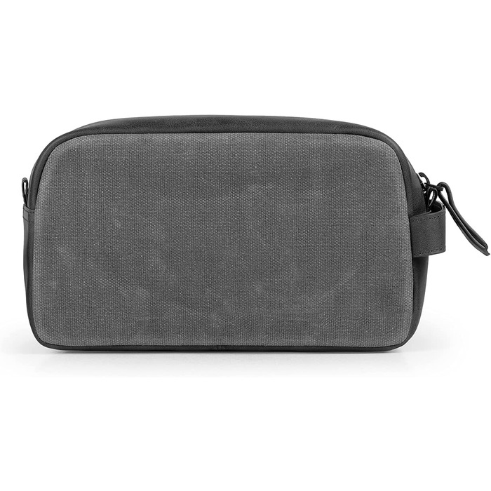 Чоловіча дорожня сумка Londo Echtleder, набір сумок для туалету (чорний)