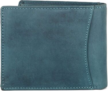 Чоловічий шкіряний гаманець WildHorn Antlers Hunter Blue