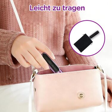 Електричний набір для манікюру та педикюру Nagelfräser 12-в-1: професійна електрична нагрівальна фреза з акумулятором 800mAh, 20000 об/хв, для початківців та салонів краси