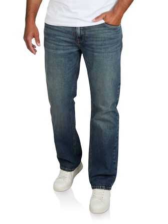 Чоловічі джинси Riverso Eddy Regular Fit Stretch Denim сині/чорні, розміри 29-40