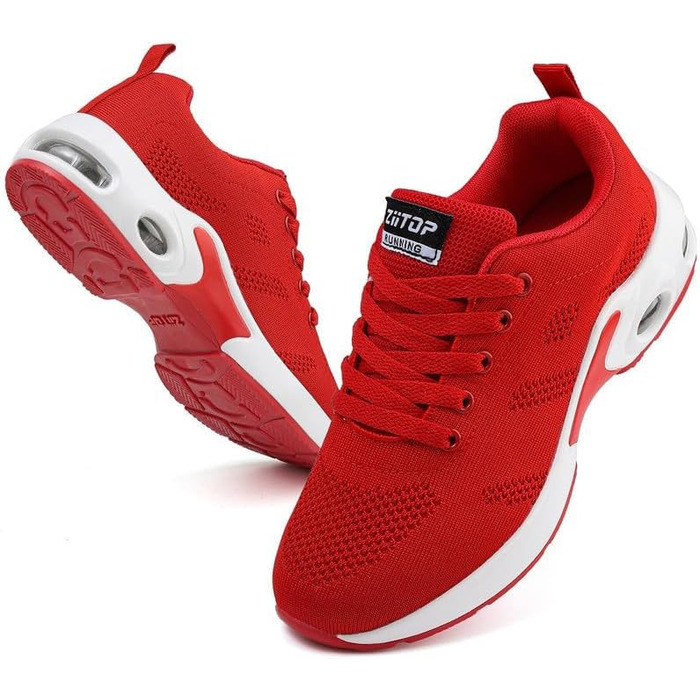 Жіночі кросівки для бігу та ходьби: спортивні, дихаючі, з ортопедичною підтримкою, підошва з повітряною подушкою, неслизькі, легкі, для залу та вулиці (Рожеві, 41 EU)