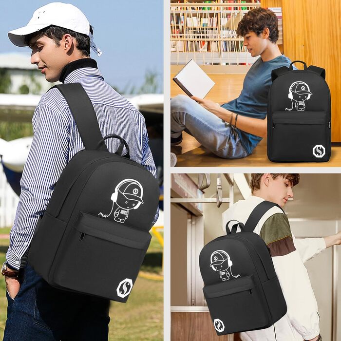 Рюкзак Coege: водонепроникний, для ноутбука 15.4