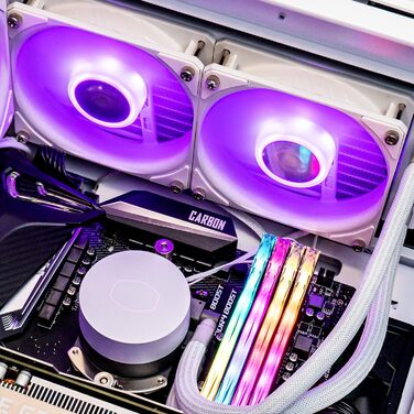 Система водяного охолодження Cooler Master MasterLiquid 240 L-V2 RGB White - для процесорів