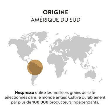 Капсули для кави Nespresso Vertuo Altissio, інтенсивність 9, для еспресо 40 мл, 50 шт. (5 упаковок по 10 шт.)
