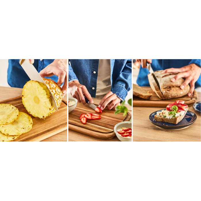 Набір ножів TEFAL Ever Sharp K297S644, 5 предметів