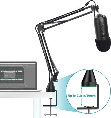 Кріплення для мікрофона Blue Yeti з поп-фільтром - Blue Yeti X, Youshares, для студії, подкастів, стрімінгу