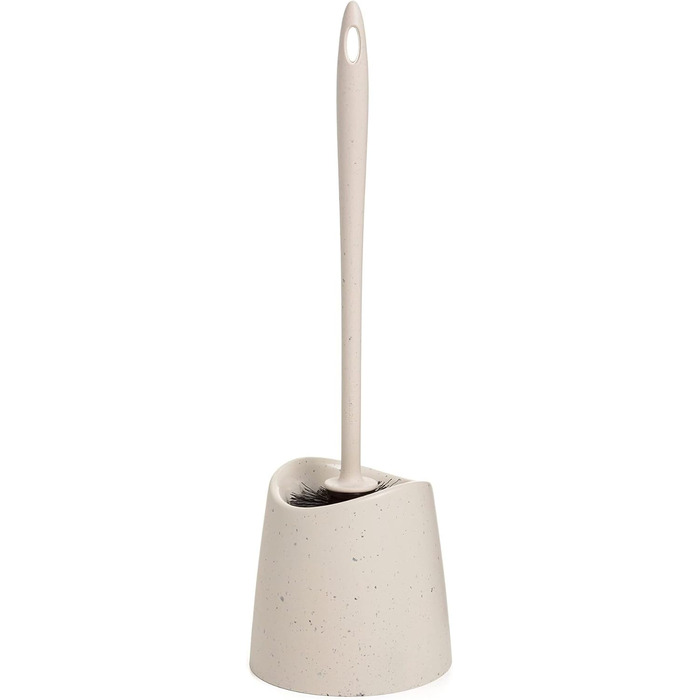 Торцева щітка для туалету Ecohome Standard | Міцна та довговічна | Сучасний дизайн | 12 x 12 x 38 см