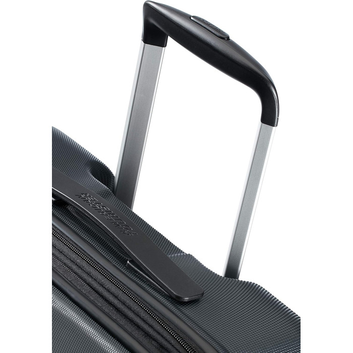 Валіза American Tourister Tracklite Spinner 78 см, 120 л, розширювана, темно-сіра