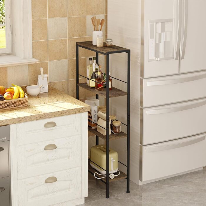 WOLTU 4-Tier Corner Shelf