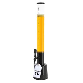 Стійка для пива XXL, 3L, Biertower, для вечірок, з краном, комплект (2 стійки + блок HLKauf)