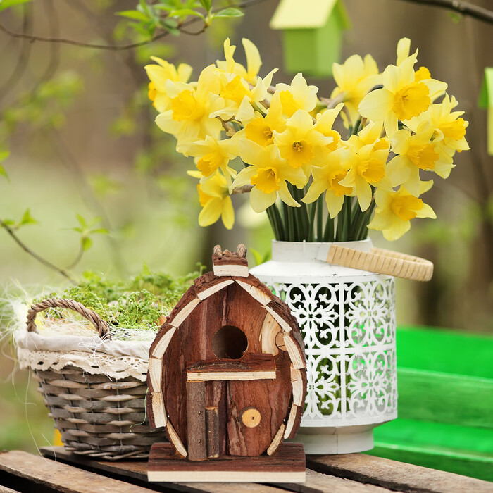 Relaxdays Decorative Birdhouse