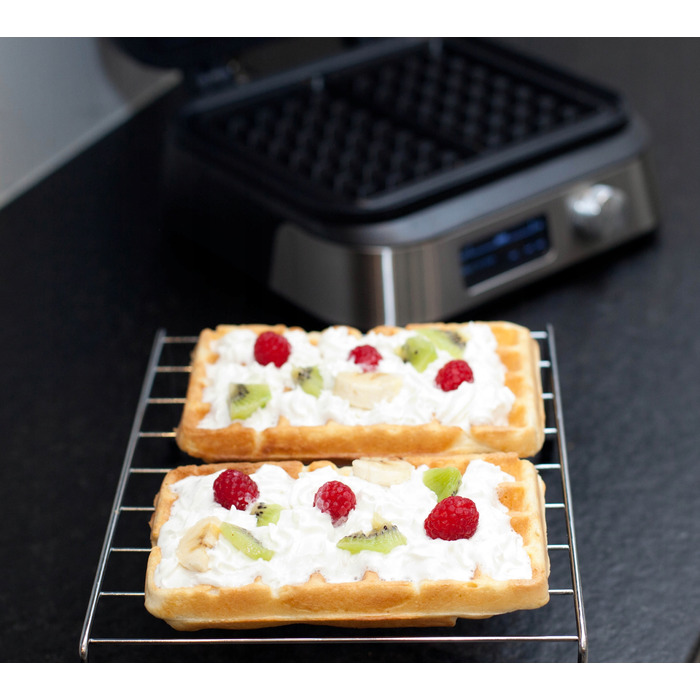 Вафельниця Berlinger Gourmet MAX-2350-W, 2350 Вт, чорна