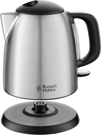 Електричний чайник Russell Hobbs Colours+ 1.0л, нержавіюча сталь, 2400W, з фільтром від накипу