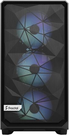 Корпус ПК Fractal Design Meshify 2 Lite White з прозорою скляною панеллю, ATX, FD-C-MEL2A-04