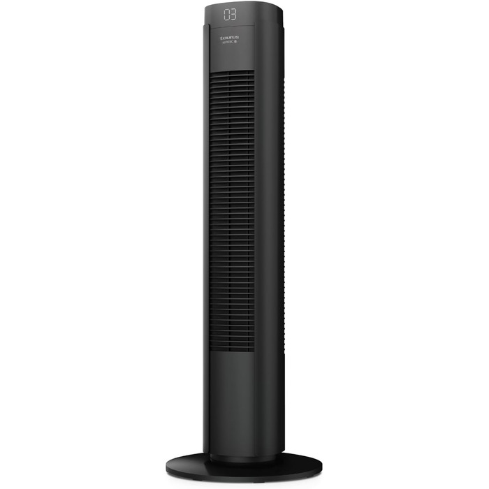Вентилятор Taurus Babel RCH з пультом керування, 50W, 86 см, 4 швидкості, 3 режими, таймер, осциляція, сірий