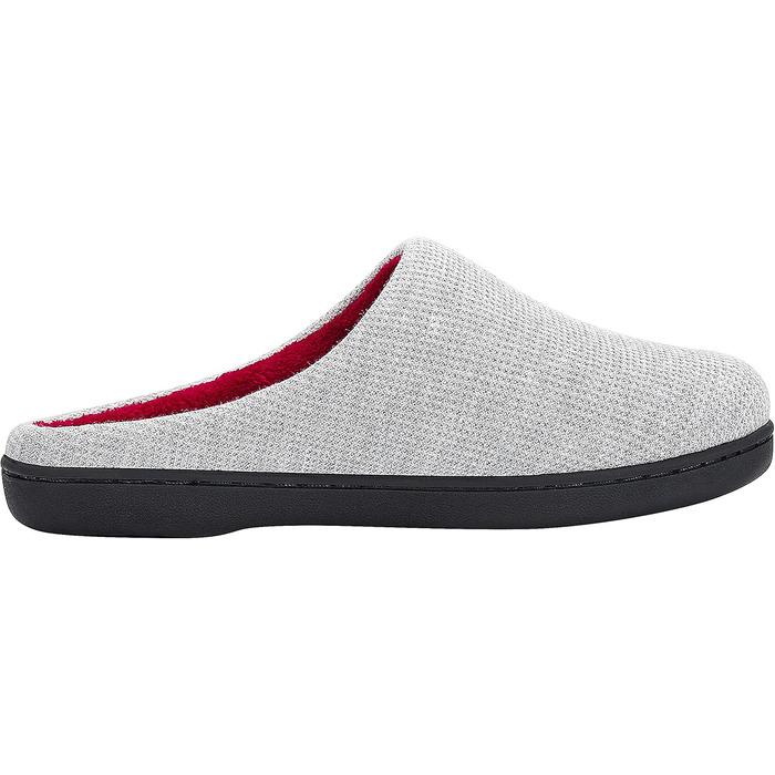 Тапочки зимові Mishansha для дому та вулиці, унісекс, піна пам'яті, розмір 36-47, сірий/червоний