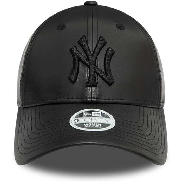 Кепка New Era WMNS 9Forty Adjustable NY Yankees чорного кольору, розмір OneSize
