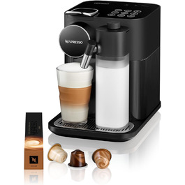 Nespresso De'Longhi Gran Lattissima EN650.B Coffee Capsule Machine with Automatic Milk System, 9 Direct Select Buttons, 1 L Water Tank, 25 Sec. Heating Time, 19 bar Pump Pressure, Auto Shut-Off, Black. Previous Model