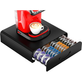 Тримач для капсул Tassimo (64 шт) з металу: органайзер, лоток, стійка для капсул кави