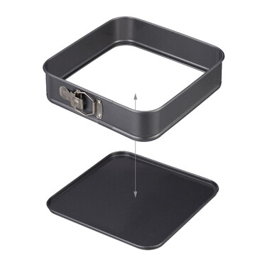 Relaxdays 7-Piece Square Springform Set