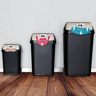 Відро для сміття Keeeper Rasmus з роликовим кришкою, 10 л, Hellsilber (сріблястий)