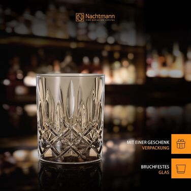 Набір склянок для віскі Nachtmann Noblesse (2 шт., 295 мл), кришталь, 104243, для миття в посудомийній машині