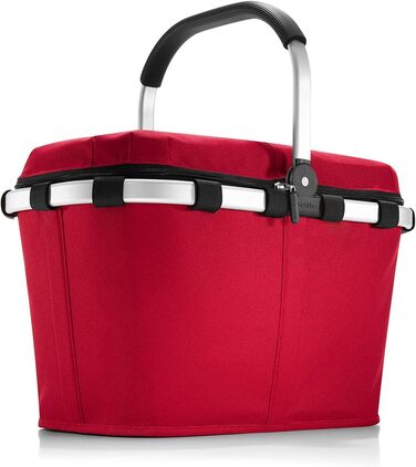 Термосумка-кошик Reisenthel carrybag iso, червоний, ізотермічний, водовідштовхувальний, з кришкою для покупок