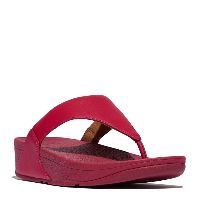 Сандалі жіночі Fitflop Lulu з шкіри, червоні, розмір 42 EU