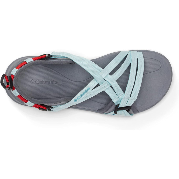 Columbia Sandal Trekkingsandalen для жінок, 43 EU, Icy Morn Grey Ash - Трекінгові сандалі