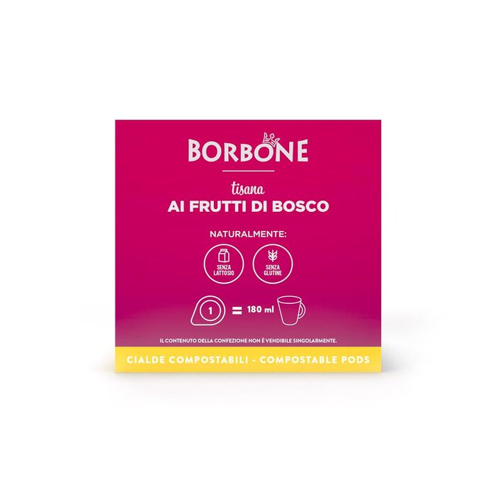 Кавові пади Caffè Borbone Rote Miscela (Червона суміш), 150 шт, сумісні з ESE системою 44 мм, біорозкладні