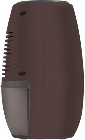 TROTEC Electric Dehumidifier TTP 1 E – Performance 0.22 L/day – 5 m² / 12.5 m³ – Brown Room Dehumidifier