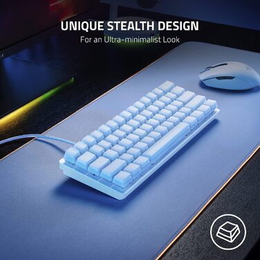 Набір для апгрейду клавіатури Razer: PBT кейкапи, спіральний кабель, інструменти - білий, Phantom Keycap