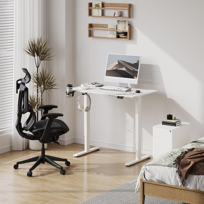 Регульований стіл Sanodesk 200x80 см, електричний, з пам'яттю, для комп'ютера, ергономічний