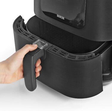 Фритюрниця-конвекційна піч Midnight Black 5.5 л | 1800 Вт, 7 програм | Без жиру, з цифровим дисплеєм