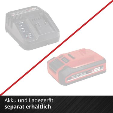 Акумуляторний пилосос ручний Einhell TE-HV 18/06 Li-Solo Power X-Change (18V, 72 мбар, насадки в комплекті, 0.6 л, без акумулятора)