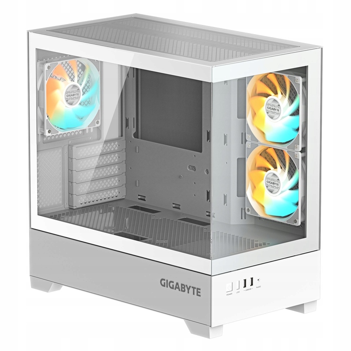 Корпус GIGABYTE C201 PANORAMIC ICE Midi Tower, Білий