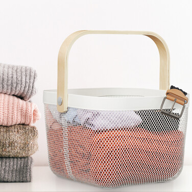 Storage Basket with Handle