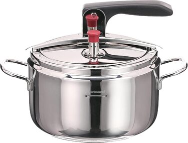 Каструля-скороварка Barazzoni Basic, 22 см, 5 л, індукція, нержавіюча сталь 18/10, Made in Italy