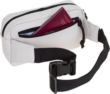 Сумка на пояс, бананка Wimmerl Elephant 12827, водонепроникна, унісекс, для міста та активного відпочинку (Off White Hellbeige)