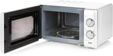 Мікрохвильова піч DOMO DO3125 Retro, 25 л, 900 Вт, біла