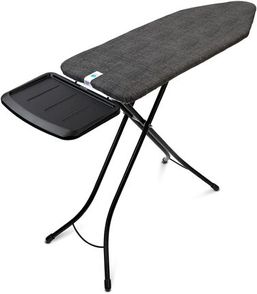 Прасувальна дошка Brabantia Jeansschwarz 124x45 см з підставкою для станції пари