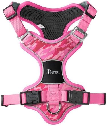 Набір посуду HUNTER DIVO Camouflage, рожевий, L: ергономічний, регульований, з алюмінієвими пряжками, дихаючий, з 3M Scotchlite, для активного відпочинку