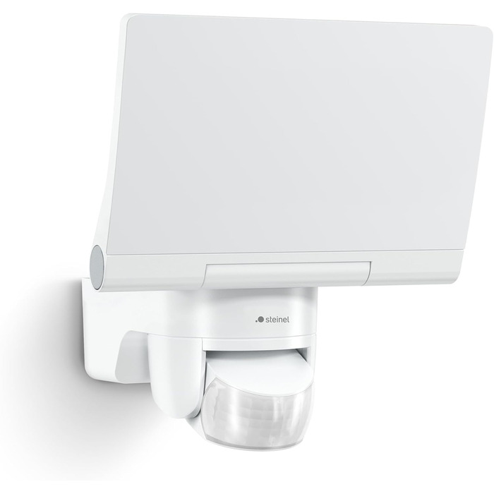 Steinel LED Floodlight XLED Home 2 S white, fully swiveling, 13.7 W, 180° With motion sensor, 10 m range, 1550 lm