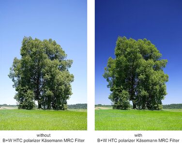 Поляризаційний фільтр B+W Polarisationsfilter Zirkular 77mm, MRC 16x, для об'єктивів від ширококутних до телеоб'єктивів