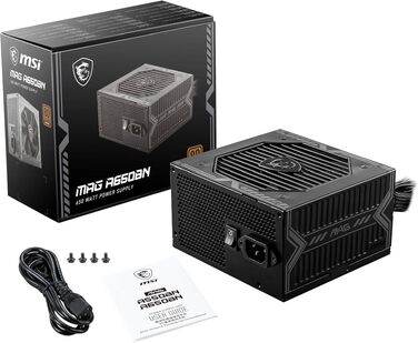 Блок живлення MSI MPG A1000G PCIE5 1000W, 80 Plus Gold, ATX 3.0, PCIe 5.0, повністю модульний